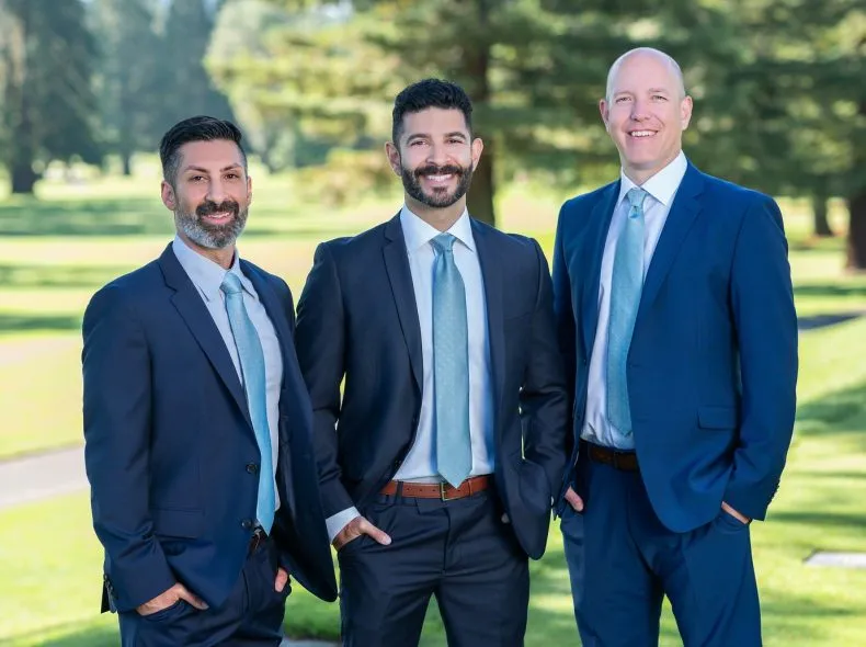 Group of Men Smiling 